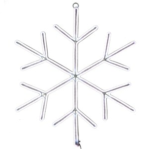 18" Neon Style Snowflake Christmas Novelty Light - National Tree Company - 1 of 4