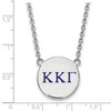 Black Bow Jewelry Sterling Silver Kappa Kappa Gamma Greek Life Necklace 18 Inch - image 2 of 4