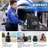 Luupatchy Breathable Mesh Backpack - Lightweight, Multi-Compartment for School/Beach/Sports, Black - 4 of 4