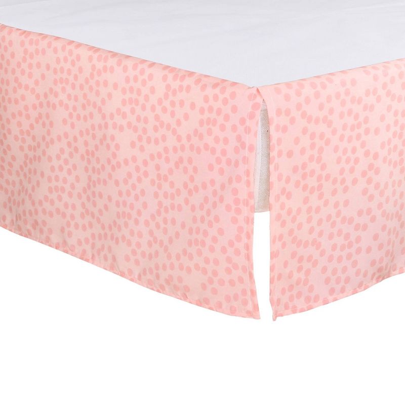 The Peanutshell Aflutter Baby Crib Bedding Set, Pink Floral/Butterfly - 3pc, 5 of 6