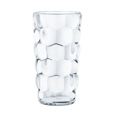 Nachtmann Bubble Fine Crystal 13.19 Ounce Longdrink Glass, Set of 4