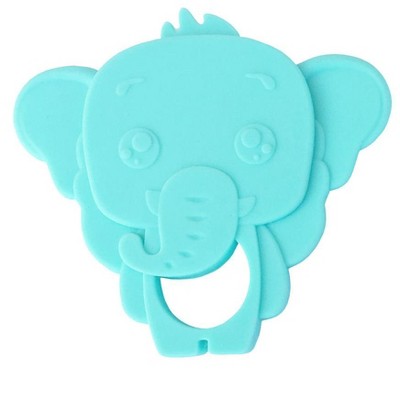 Kidkusion - Elephant Teether Aqua 2 Pack : Target