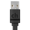cellhelmet® Charge and Sync 3-Ft. USB-A to Micro USB Flat Cable in Black, Size: 3 Ft. - 3 of 4