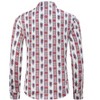 Clearlove Men's Floral Print Button Down Shirt Long Sleeve Party Travel Casual Dress Shirt Breathable Comfort Top - 4 of 4
