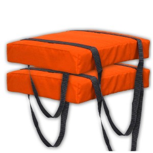 Bradley 2 Pack Type IV Boat Cushion USCG Approved Throwable Flotation Device; Coast Guard approved throw preserver with foam cushion - 1 of 4