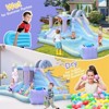 Karl Home Inflatable Bounce House With Double Water Slide And Air Blower - 2 of 4