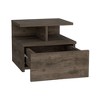 NicBex Floating Nightstand,  Modern Night Stand with 1 Drawer, Wall Mounted Nightstand for Bedroom - 3 of 4