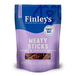 Finley's Rabbit and Venison Flavor Jerky Dog Treats - 14.5oz - 1 of 4
