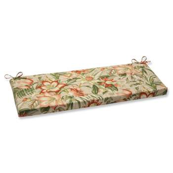 Botanical Glow Tiger Lily Outdoor Bench Cushion - Pillow Perfect