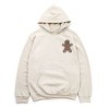 Embroidered Gingerbread Man - Women's Graphic Hoodie - 3 of 4