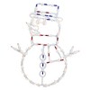 Northlight Lighted Snowman Window Silhouette Christmas Decoration - 18" - Multi Lights - image 2 of 4