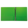 Samsill Earth’s Choice Plant-Based Durable Fashion View Binder, 3 Rings, 1" Capacity, 11 x 8.5, Lime, 2/Pack - 2 of 4