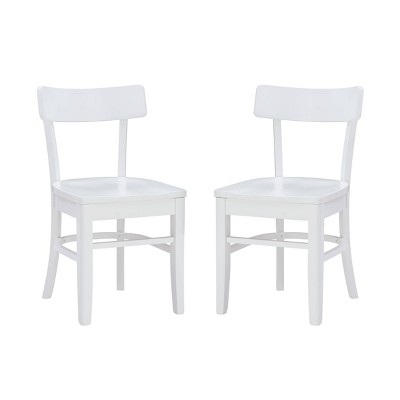 Set of 2 Shawna Chairs White - Linon