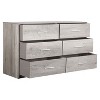 PAGED Drawer Dresser Chest of Drawers Versatile Storage Cabinet with Large Fabric Drawers for Living Room, Hallway, Office - 3 of 4