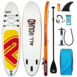 Nasitip 11' Inflatable Stand Up Paddle Board with Accessories, Non-Slip Deck, Stable Design for Adults, Youth & Pets - 1 of 4