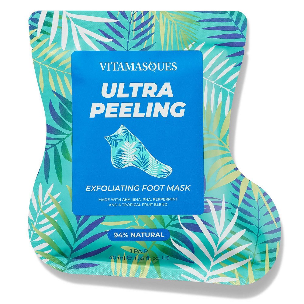 Photos - Shower Gel Vitamasques Easy Foot Mask - Ultra Peeling - 1.35 fl oz