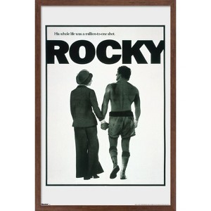 Trends International Rocky (1976) - Key Art Framed Wall Poster Prints - 1 of 4