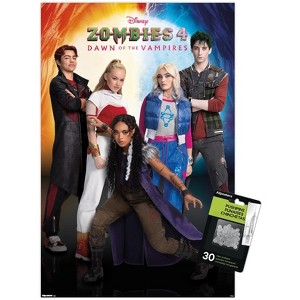 Trends International Disney Zombies 4: Dawn Of The Vampire (2025) - Group Unframed Wall Poster Prints - 1 of 4