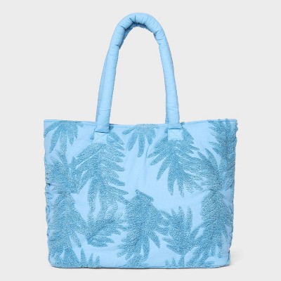 Terry Tote Handbag Shade Shore Blue