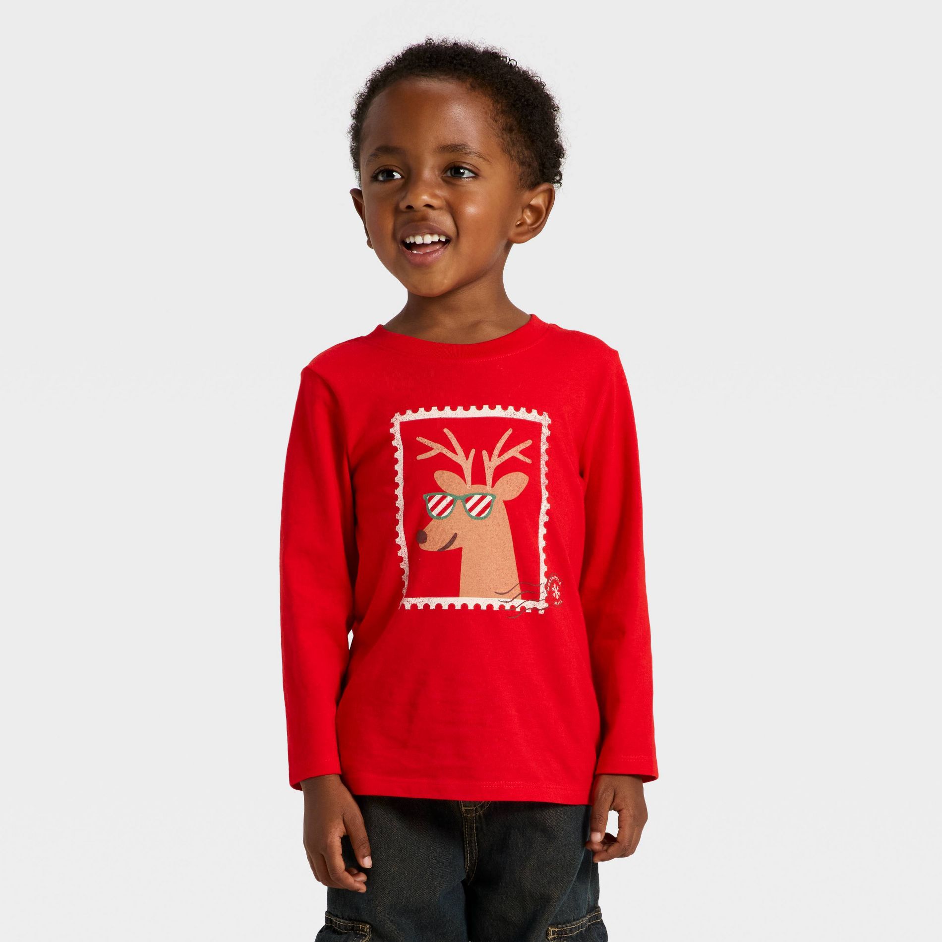 Toddler Boys' Long Sleeve Graphic T-Shirt - Cat & Jack™