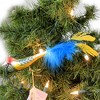 Inge Glas 1.75 In Rainbow Finch Ornament Clip-On Bird Spring Easter Tree Ornaments - 4 of 4