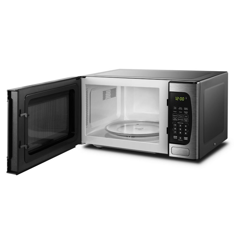 Danby DBMW0924BBS 0.9 cu. ft. Countertop Microwave in Stainless Steel, 5 of 6