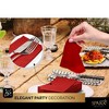 SparkSettings Dinner Napkins, 8” x 4.5” 2 Ply Paper Napkins, Pack of 40 - 3 of 4