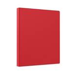 Staples Simply .5-inch Light-Use Round 3-Ring Binder Red (26852) 26852-CC