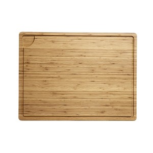 EcoSummer Extra-Large 24×18 Wood Cutting Board, Carbonized Knife-Friendly Chopping Surface with Grip Edges. - 1 of 4