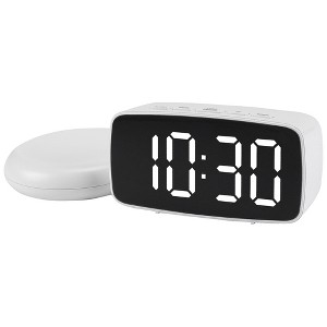 REGALWOVEN HMETOL Digital Corded Electric Plastic Dimmable Alarm Clock 4.7"L x 1.6" Wx 2.4" H 1 Pc - 1 of 4