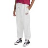 Converse® Girls' Fleece Jogger Pants - Heather Gray - 2 of 4