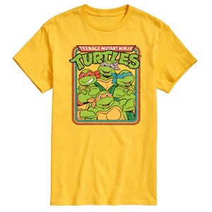 Men's - Teenage Mutant Ninja Turtles - TMNT Retro Group Short Sleeve Graphic T-Shirt - 1 of 4