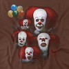 It 1990 Many Faces Of Pennywise Adult T-Shirt - 2 of 4