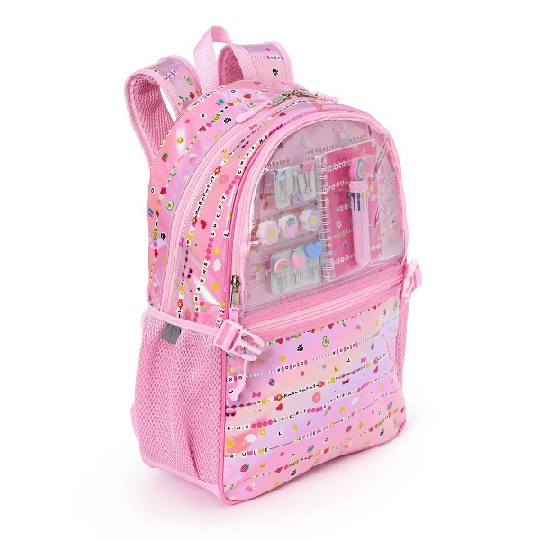 Set de mochila de 17" con artículos de papelería Locker Club 2