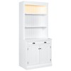 Sapphtopaz Modern 3-Tier Bookcase with Open Shelves, Wood Display Bookshelf for Living Room, Home Office - 4 of 4