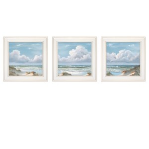 Beautiful Day I,II, III Framed Wall Art, Modern Home Decor 3 Piece Vignette for Living Room, Bedroom & Farmhouse Wall Decoration by Georgia Janisse - 1 of 3