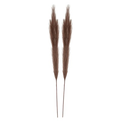 Unique Bargains Party Wall Vase Wedding Decor Fluffy Faux Pampas Grass 2 Pcs