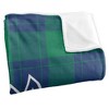 Florida Gulf Coast University Campus Plaid Spirit Silky Touch Super Soft Throw Blanket 50x60 - 3 of 4
