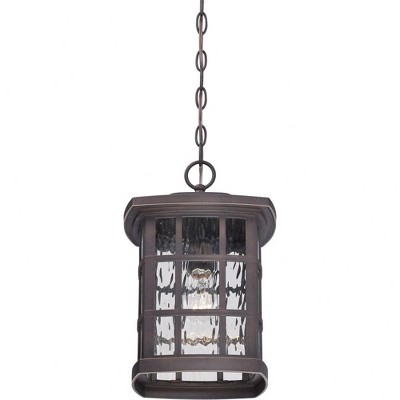 Stonington Palladian Bronze Glass Outdoor Hanging Lantern