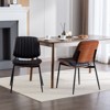 NicBex Faux Leather Dining Chair Set of 2 Modern Upholstered Padded Seats Side Chair Kitchen & Dining Room Furniture - 4 of 4
