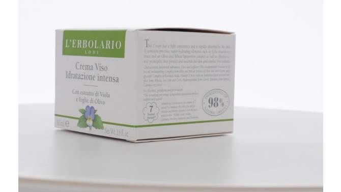L'Erbolario Intensive Moisturising Face Cream - Face Cream for Dry Skin - 1.6 oz, 2 of 8, play video