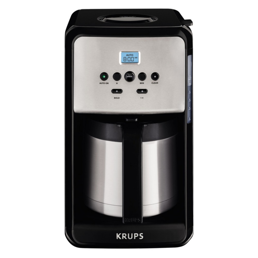 KRUPS Savoy Programmable Thermal Filter Coffee Maker