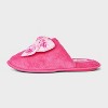 Wicked x Katie Kime Women's Graphic Slippers - Pink - 2 of 4