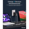 iHome 140W GaN Charger, 3 USB-C Power Delivery Ports & 1 USB-A, 4-Port Compact Wall Charger for Laptop, Black - 2 of 4
