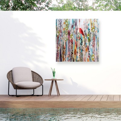 "La Vie Comme Un Passage" Outdoor Canvas