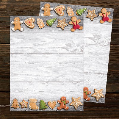 Great Papers Holiday Cookies Christmas Letterhead Multicolor 50/Pack (2021110)