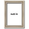 PosterPalooza | Photo Size Classic Modern Silver Frame - UV Acrylic, Foam Board Backing, Hanging Hardware - 2 of 4