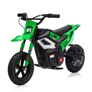 Jojoka 24V Electric Dirt Bike, 350w Electric Motorcycle - Up to 13.67Mile/h Long-Range, Ride on Motorcycle - 1 of 4