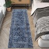 TackView Area Rug for Bedroom Machine Washable Area Rugs Modern Abstract Carpet with Non Slip Backing for Living Room, Dining Room - 3 of 4