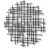 Cheung's Iquara Small Round Metal Wall Art Black - 3 of 4